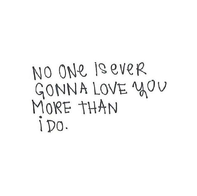 No One No One