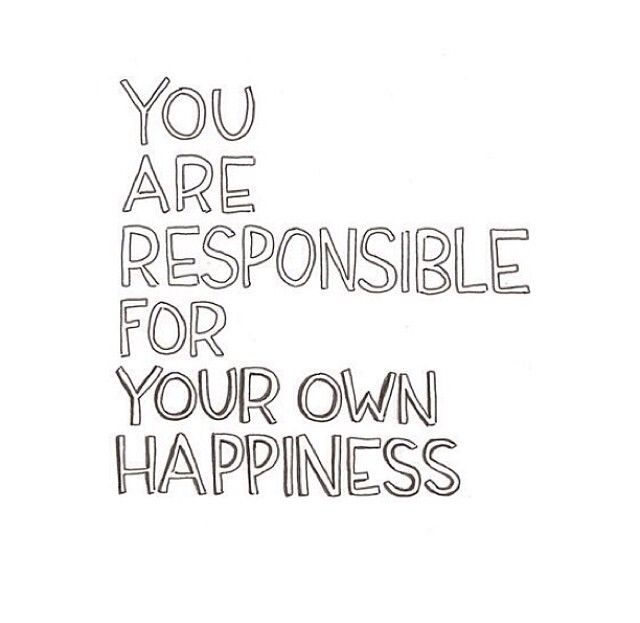 You Are Responsible You Are Responsible