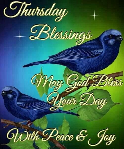 Thursday Blessings