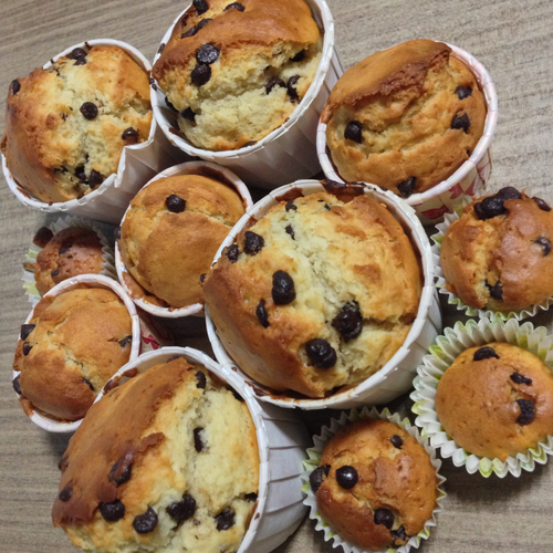 Chocolate chip muffins
