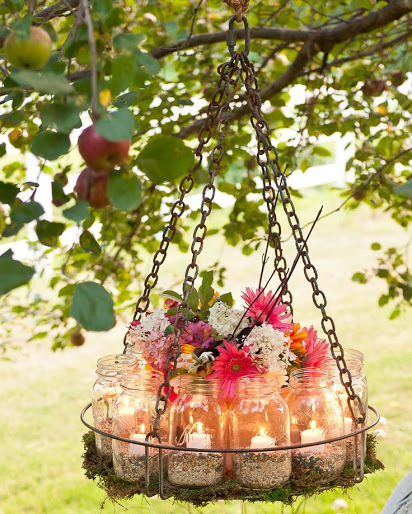 Garden flower jars