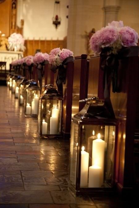 Romantic alter candles Romantic alter candles