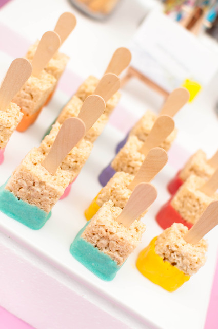 Rice Krispie brushes