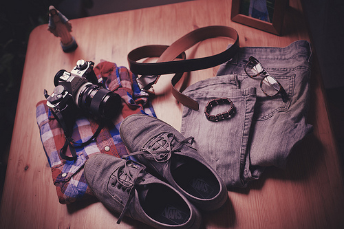 A photographer's things A photographer's things