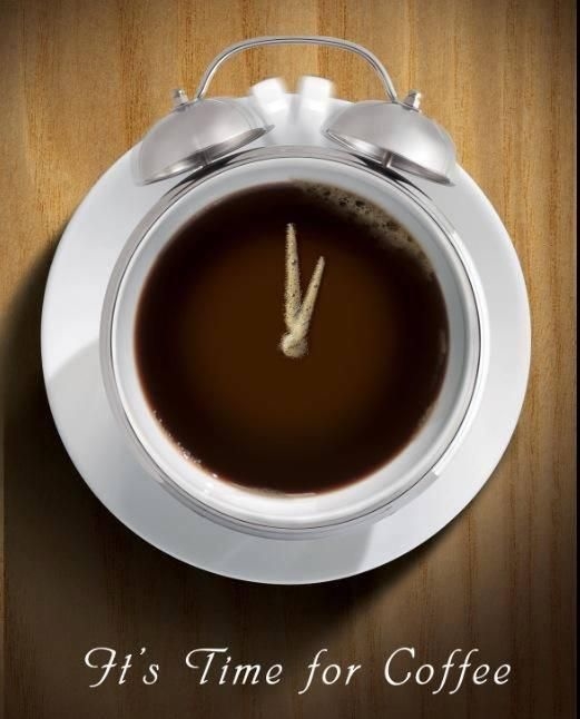 It's time for cofeee