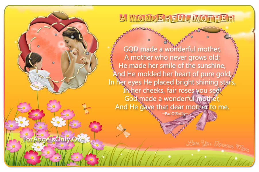 a wonderful mother