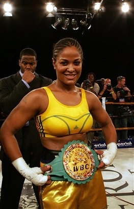 The great Leila Ali (champion pose) The great Leila Ali (champion pose)