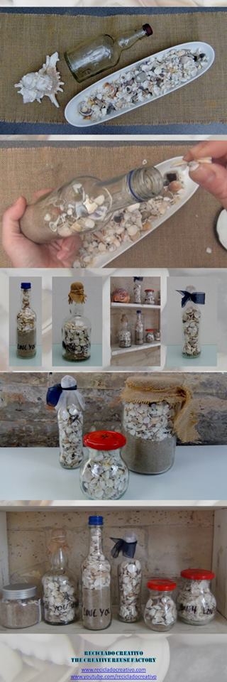 Summer souvenirs in a bottle, DiY. Souvenirs de verano dentro de una botella, hazlo tú mismo Summer souvenirs in a bottle, DiY. Souvenirs de verano dentro de una botella, hazlo tú mismo