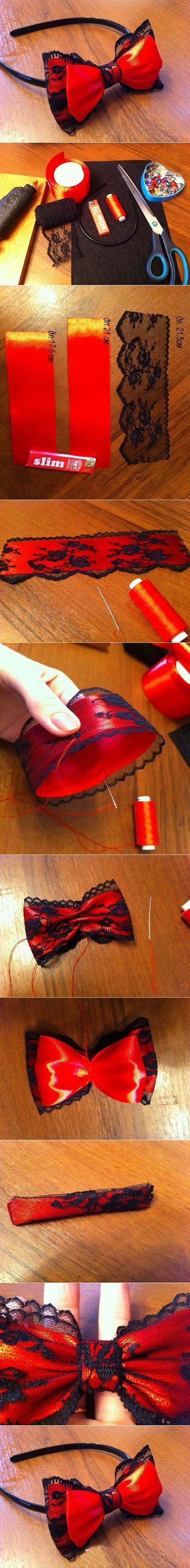 DIY Head Bow