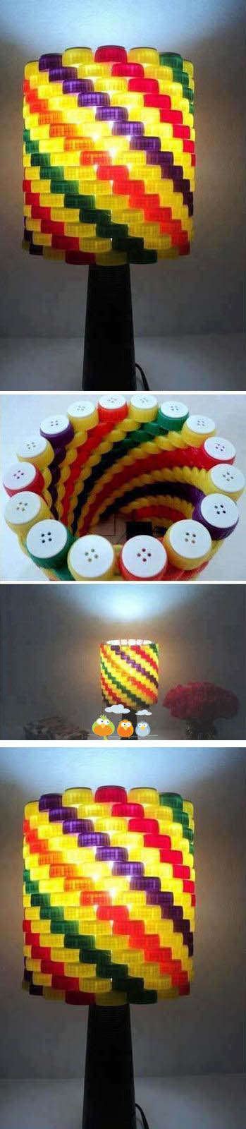 Beautiful colorful lamp