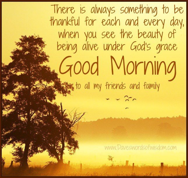 Good Morning