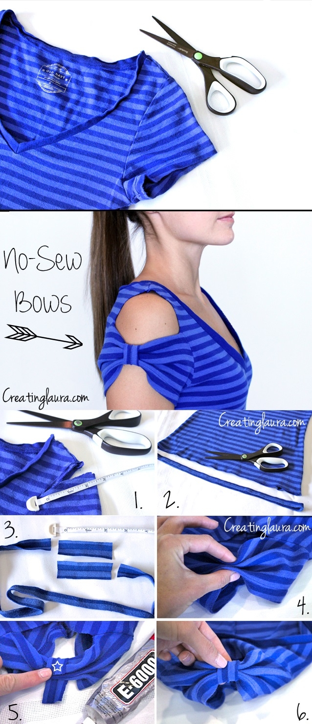 DIY No Sew Bow
