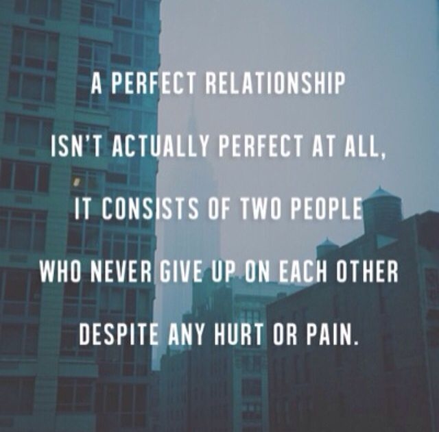 A Perfect Relationship A Perfect Relationship