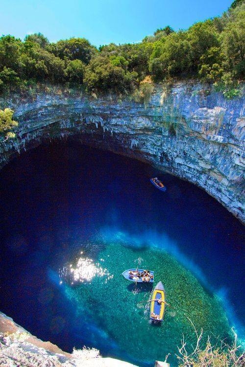 Melissani Cave, Greece