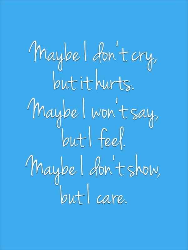 But I Care