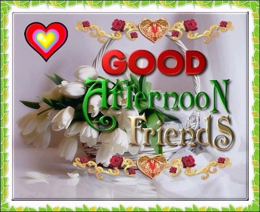 Good Afternoon Friends