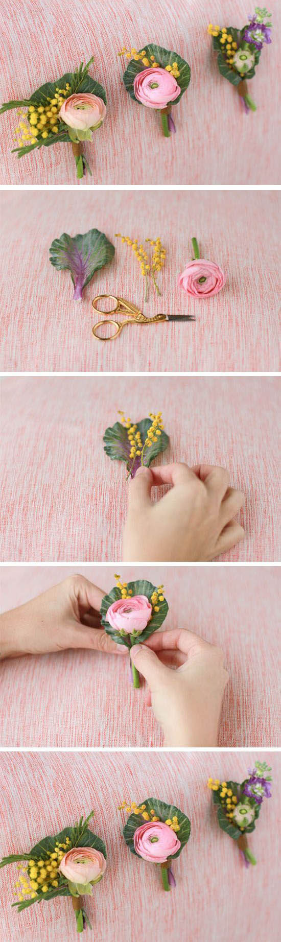 Flower pins Flower pins