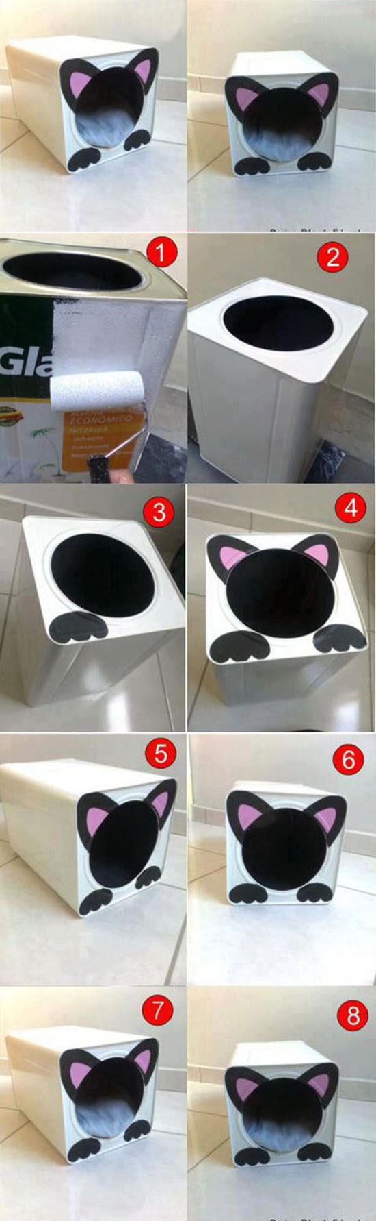 Kitty tin craft