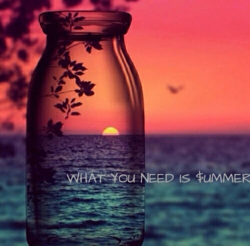 What you need is summer What you need is summer