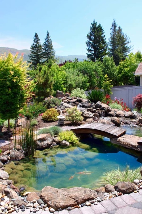 Peaceful zen garden