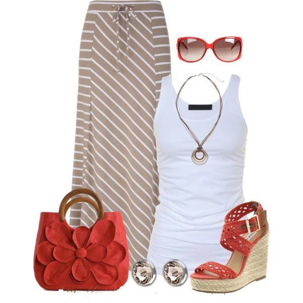 Maxi Skirt & Accessories