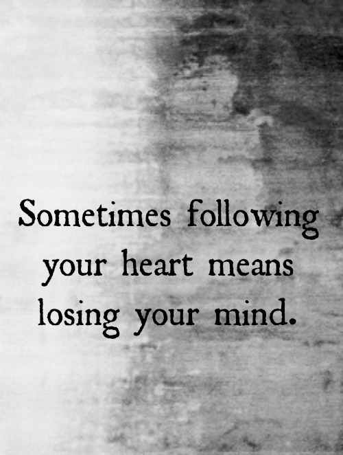Following your heart