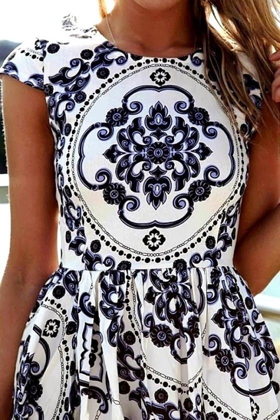 Pretty dress pattern Pretty dress pattern