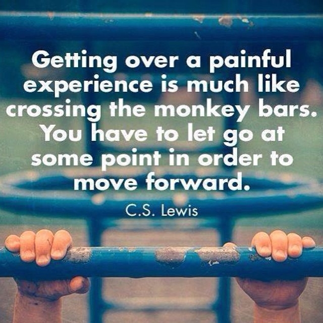 Getting over a painful experience