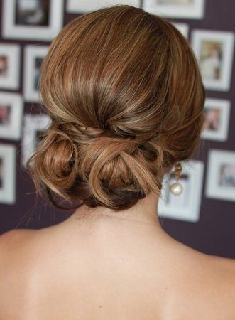 Curly hairstyle