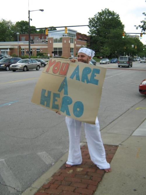 You are a hero