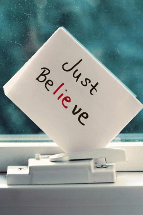Just believe