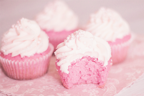 Pink cupcakes