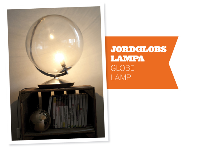 DIY globe lamp