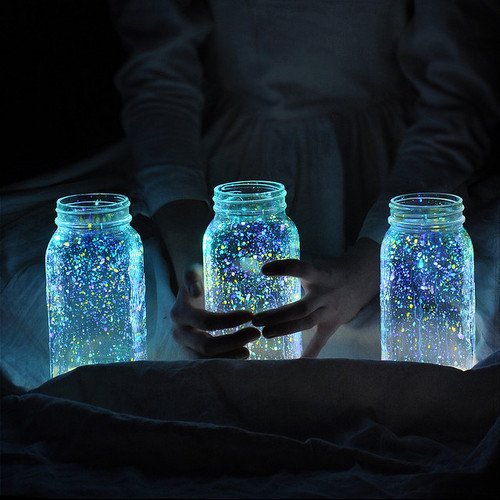 DIY Glowing Firefly Jars