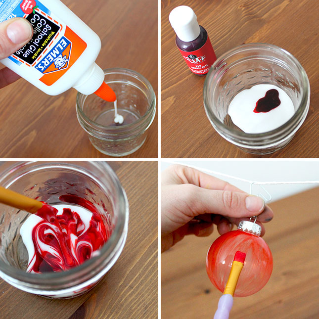 Stained glass ornaments