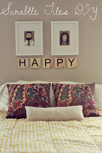 Scrabble Tiles DIY