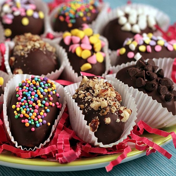 Cookie dough truffles