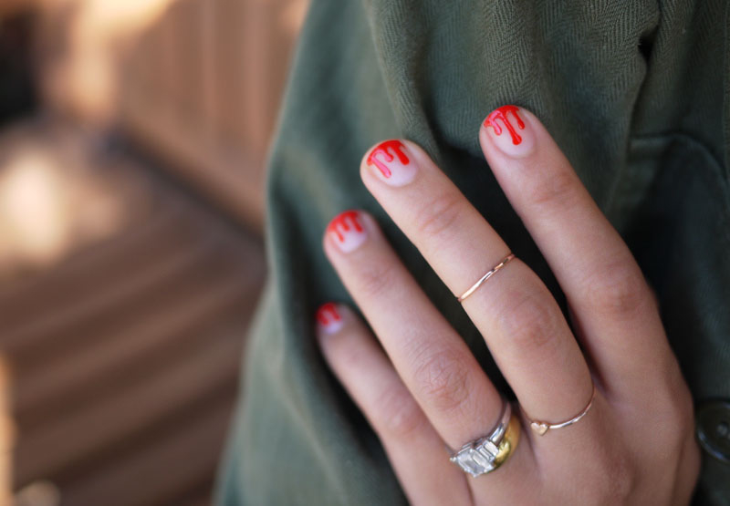 DIY Drippy Nails