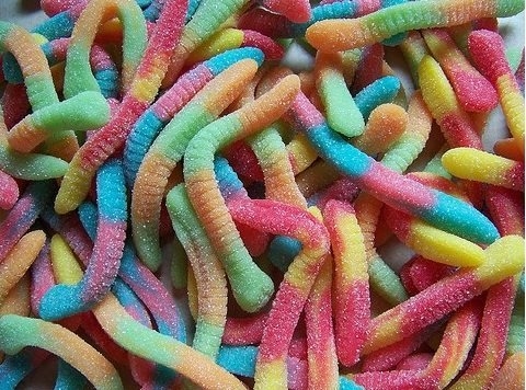 Sour gummies