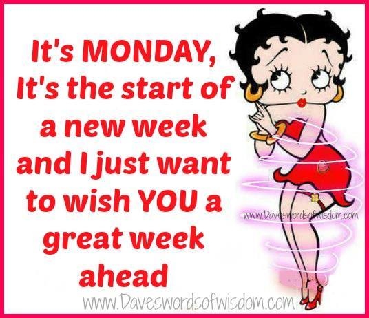 It's Monday
