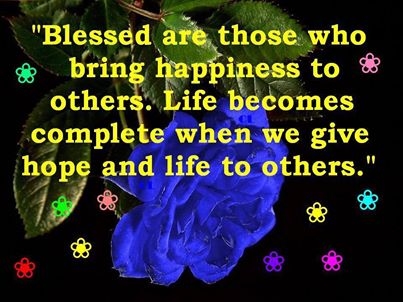 Blessed are those who