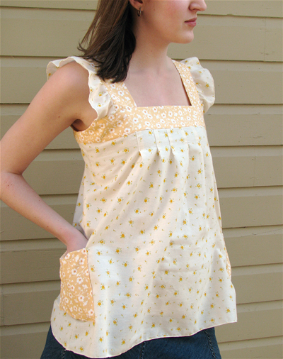 Spring Ruffle Top Tutorial Spring Ruffle Top Tutorial