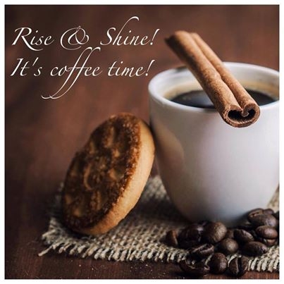 It's coffee time