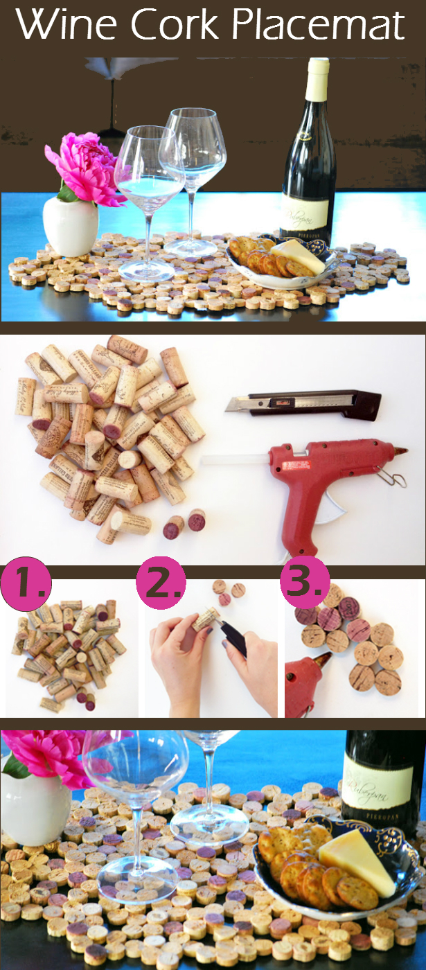 Wine Cork Placemat