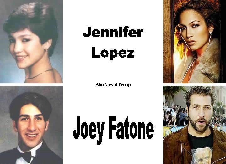 then n now- Jennifer Lopez and Joey Fontane