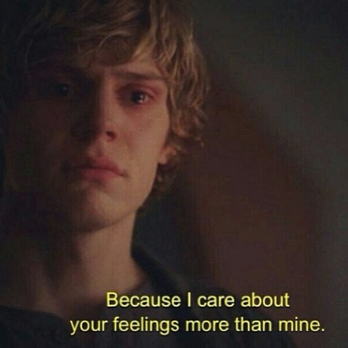 I care more about your feelings