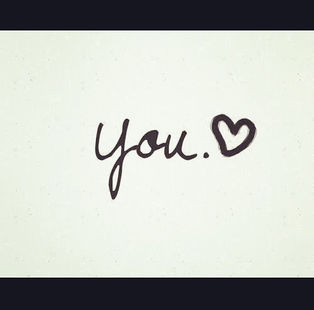 You