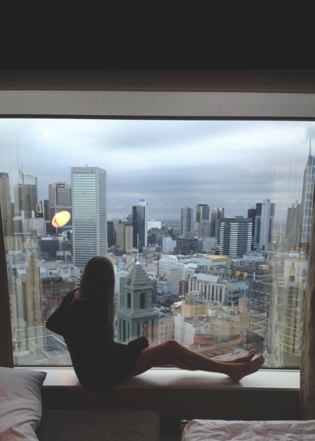 People watching People watching