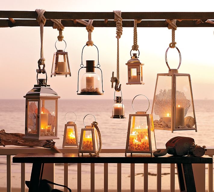 Hanging lanterns