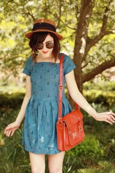 Anchor dress